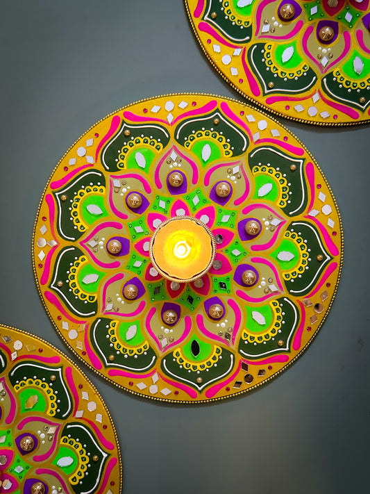 New Mandala Tealight Candle Holder