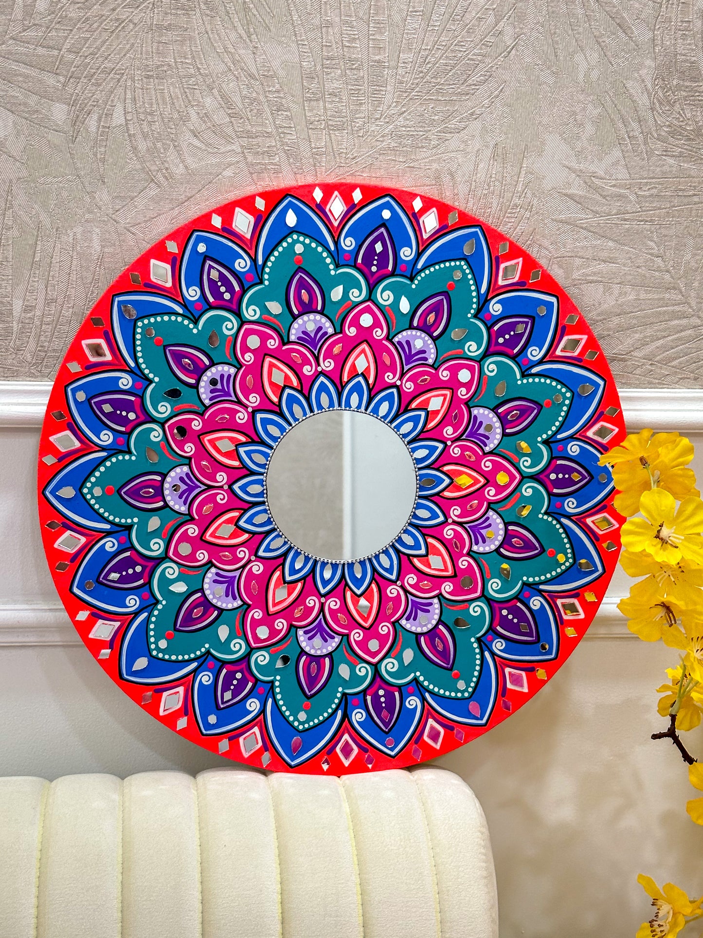 Mirror Mandala Wall Art