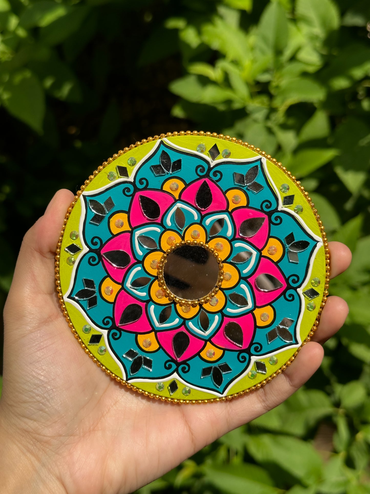 MANDALA FRIDGE MAGNET