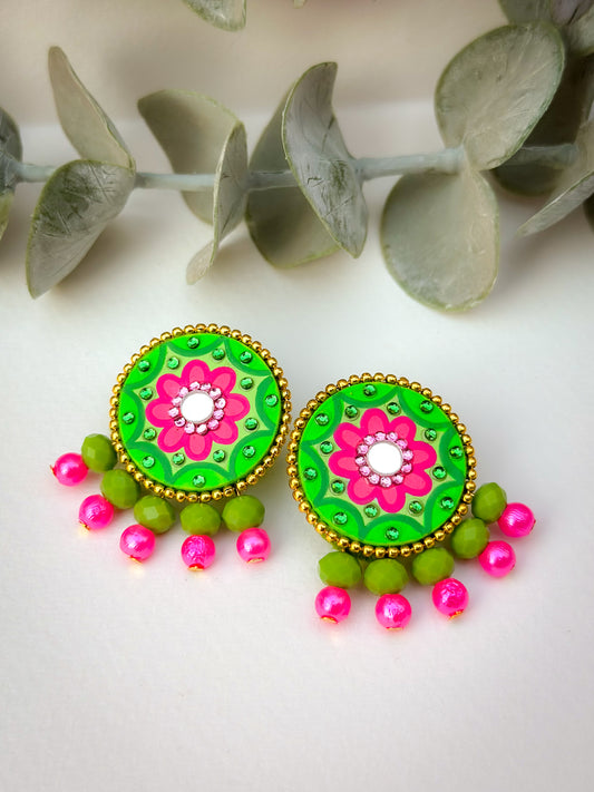 Mini Mandala Studs