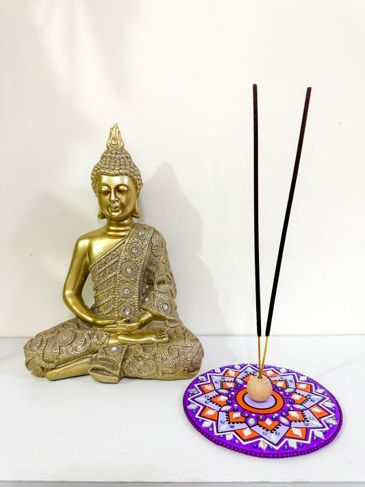 Mini Mandala Incense Stick Holder