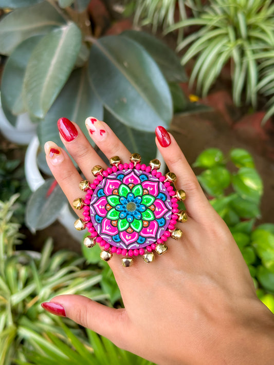 Jumbo Mandala Ring