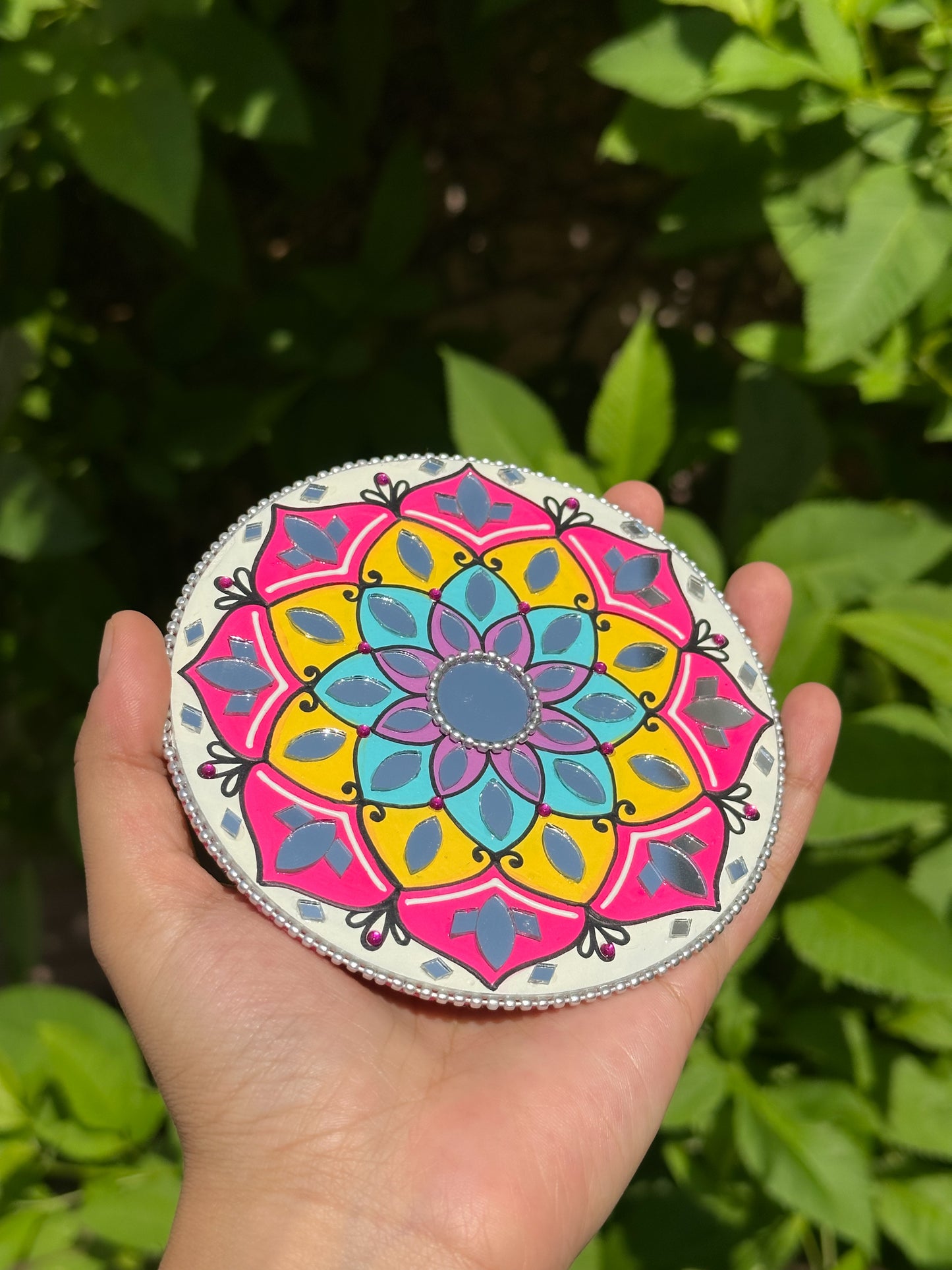 MANDALA FRIDGE MAGNET