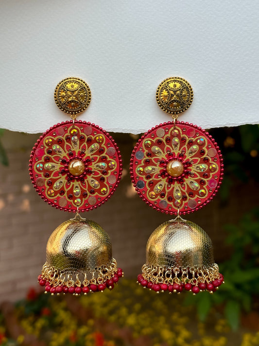 Mandala Jhumka