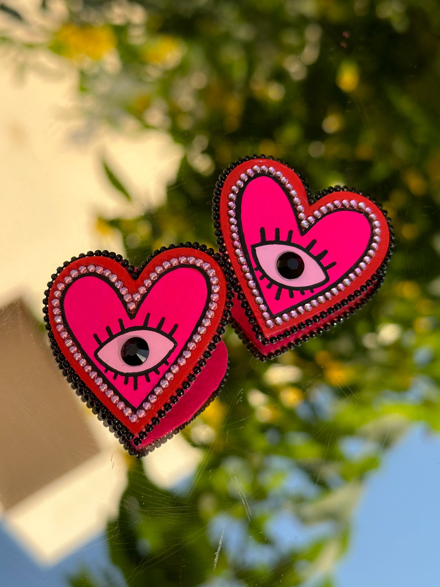 Heart Studs