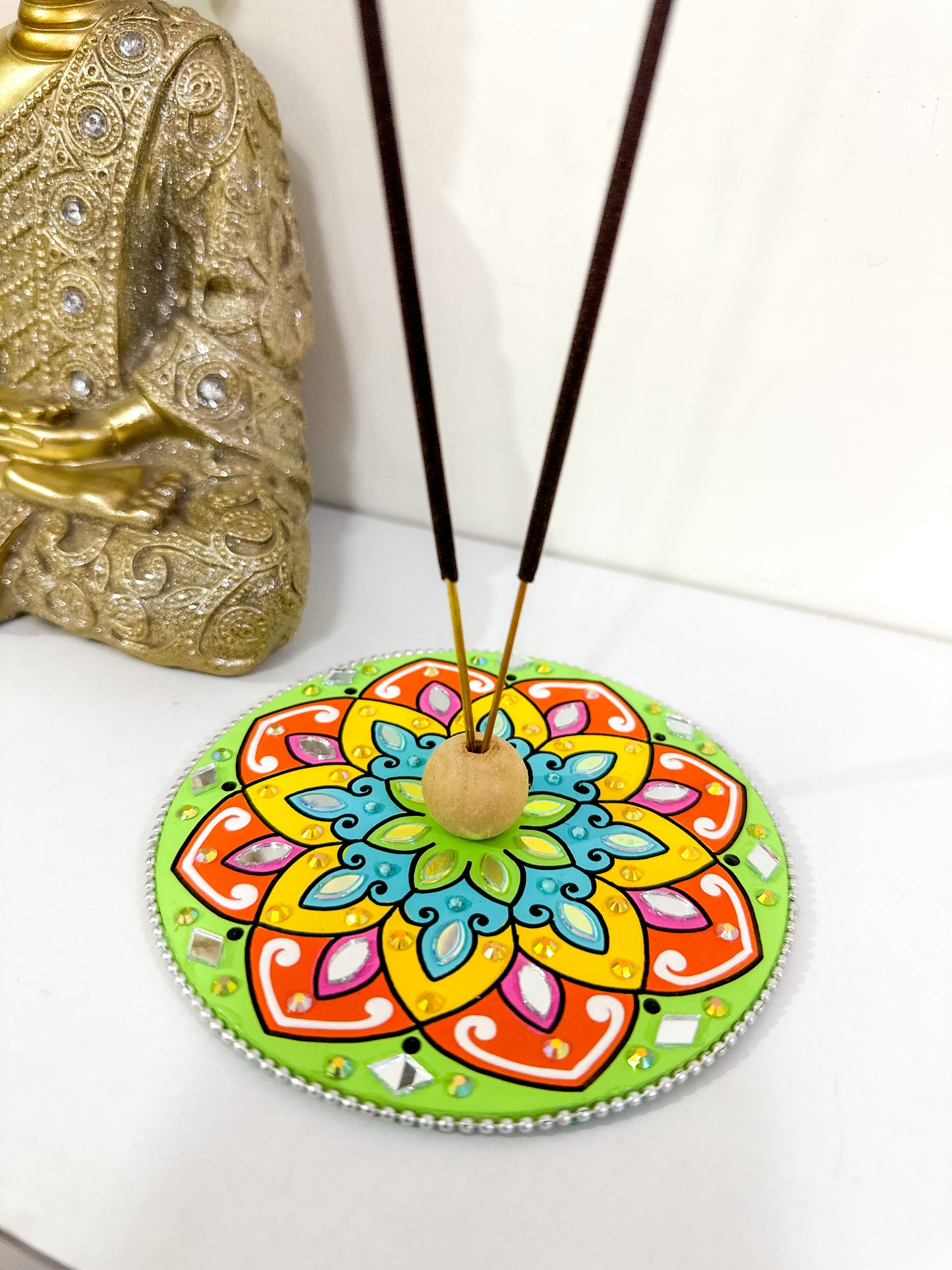 Mini Mandala Incense Stick Holder