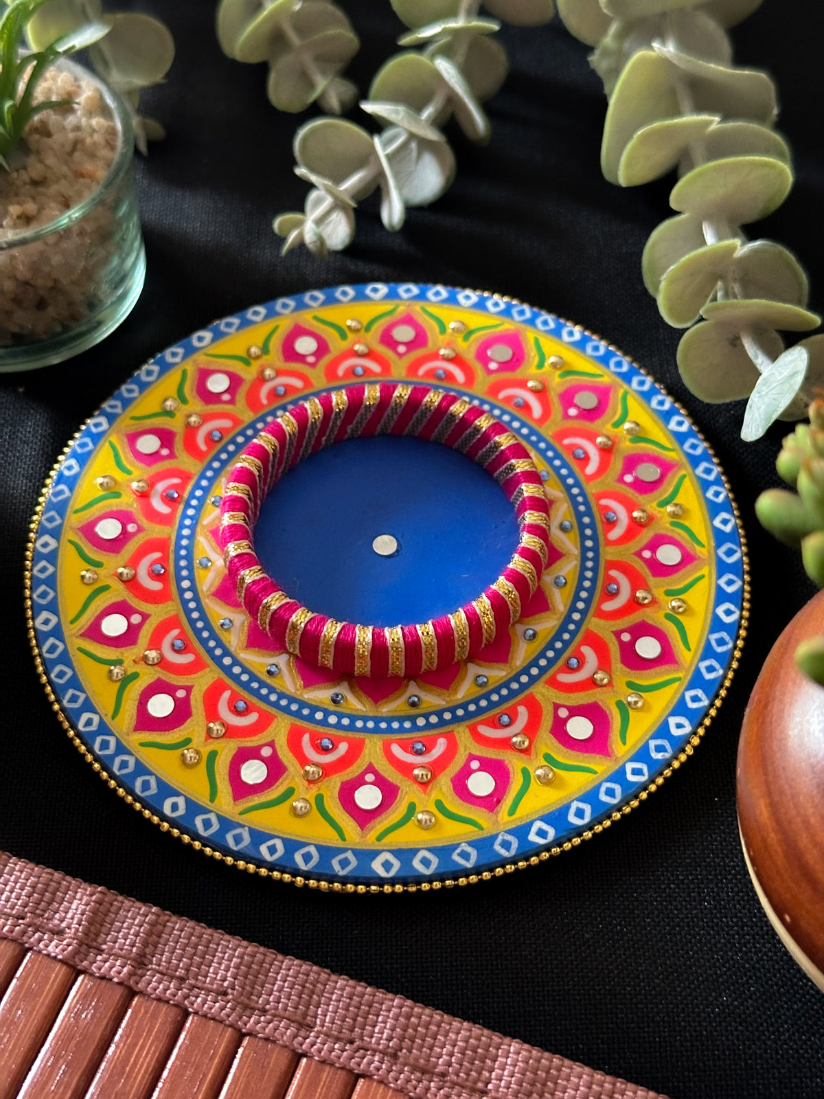 New Mandala Diya/Candle Holder