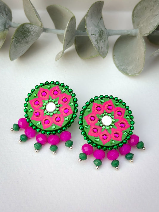 Mini Mandala Studs