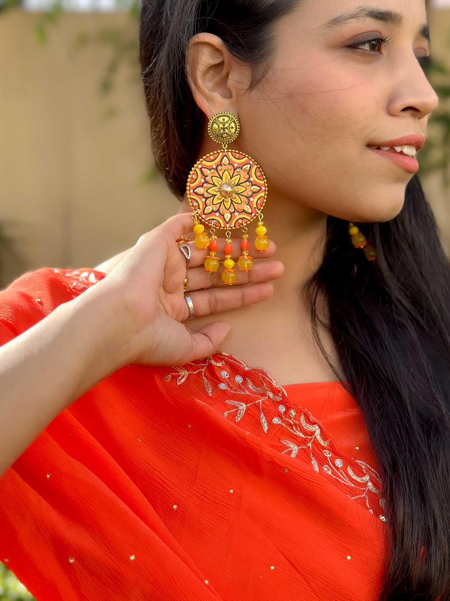 Mandala Earrings