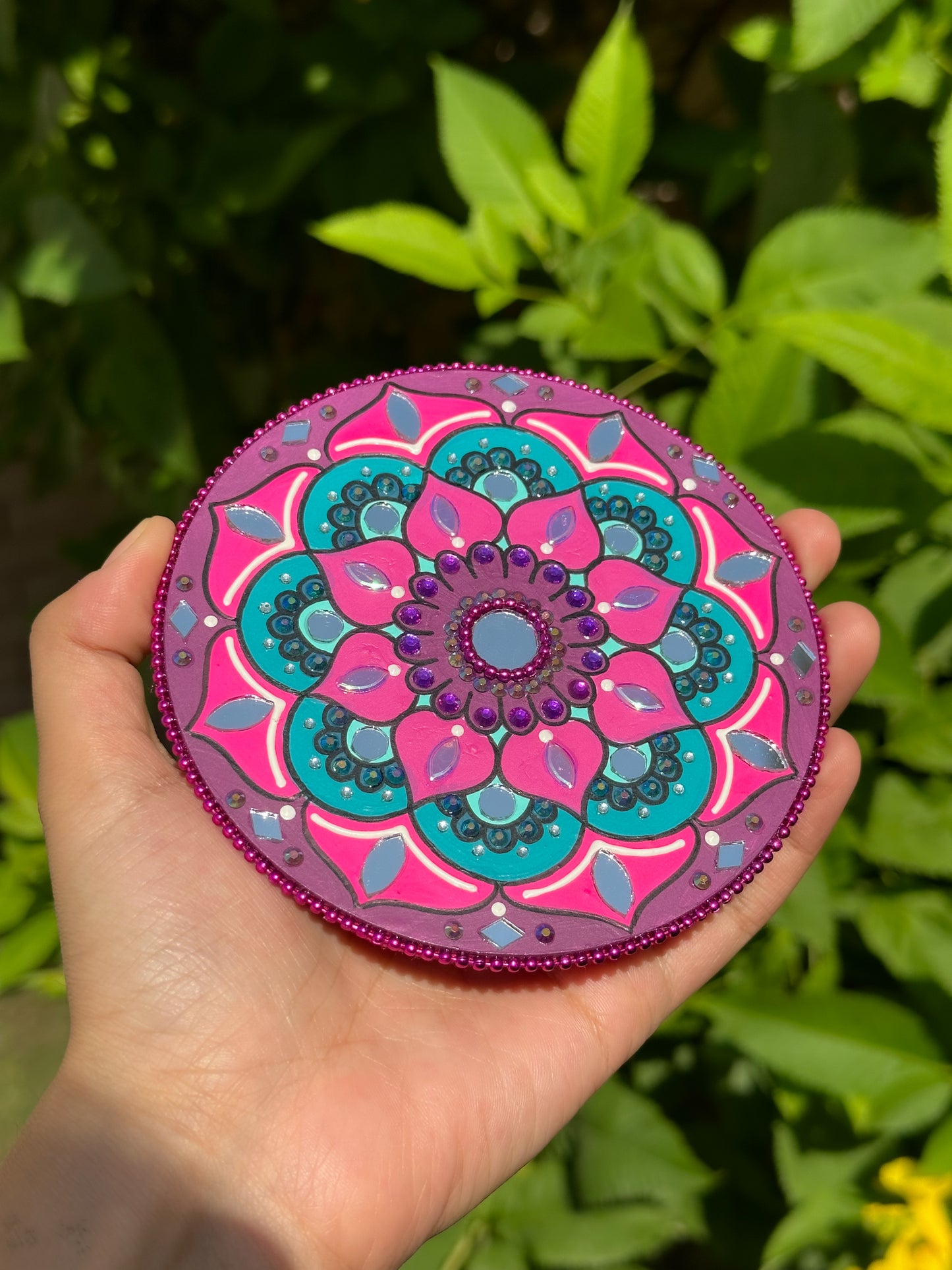 MANDALA FRIDGE MAGNET