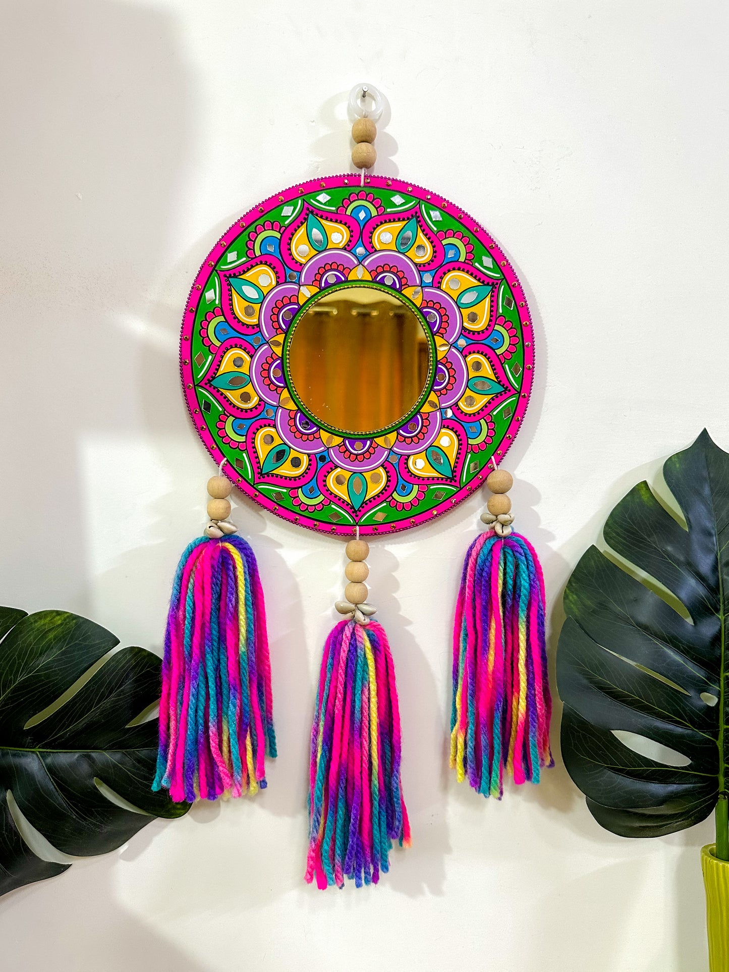 Mandala Mirror Wall Hanging