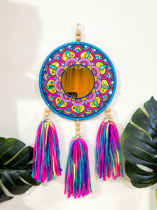 Mandala Mirror Wall Hanging