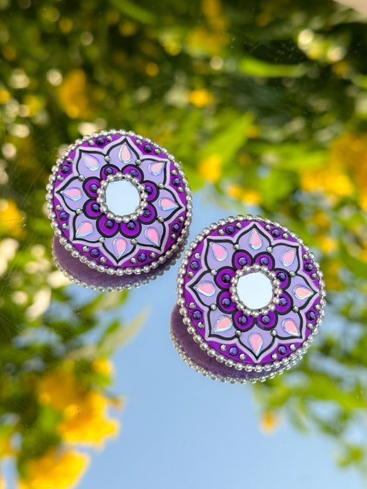 Mandala Studs