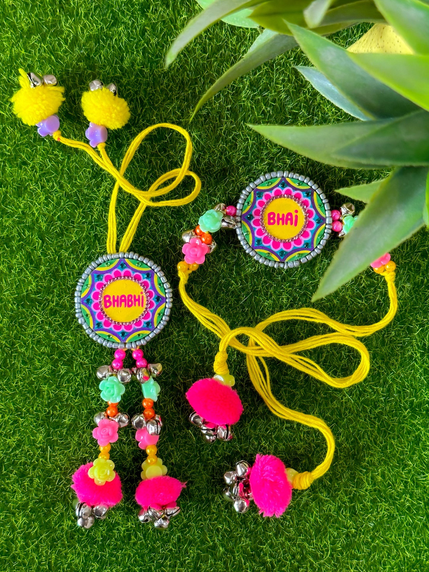 Bhai Bhabhi Rakhi Set