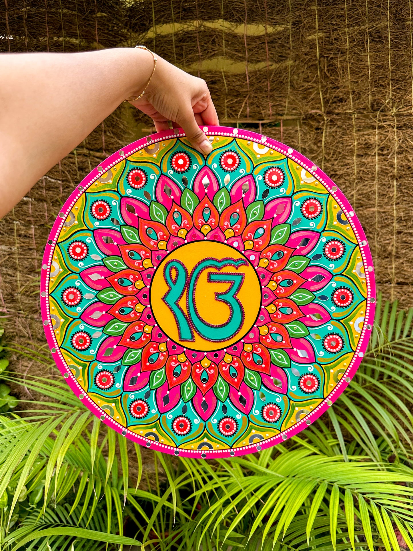 EkOnkar Mandala Wall Art