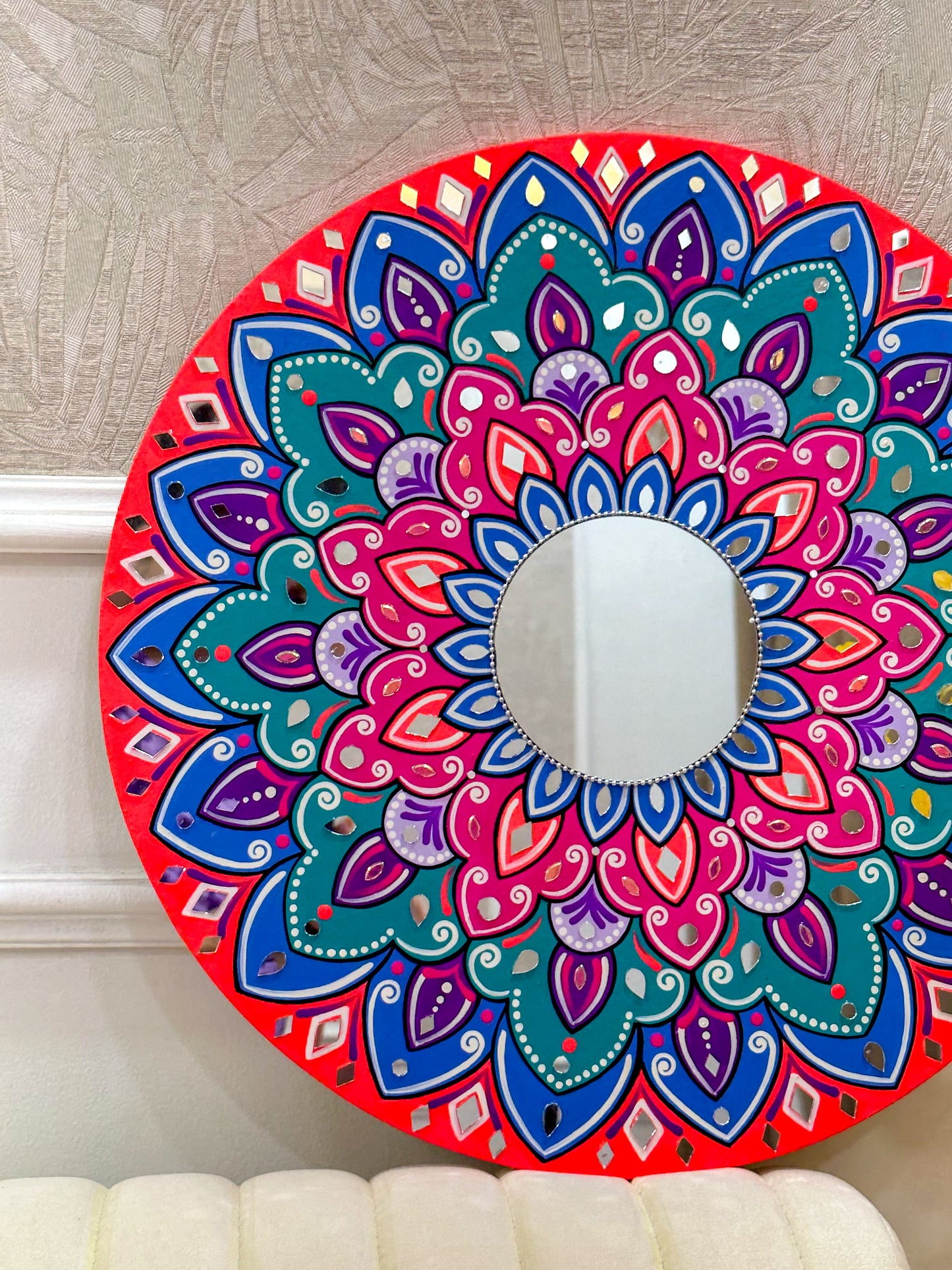 Mirror Mandala Wall Art