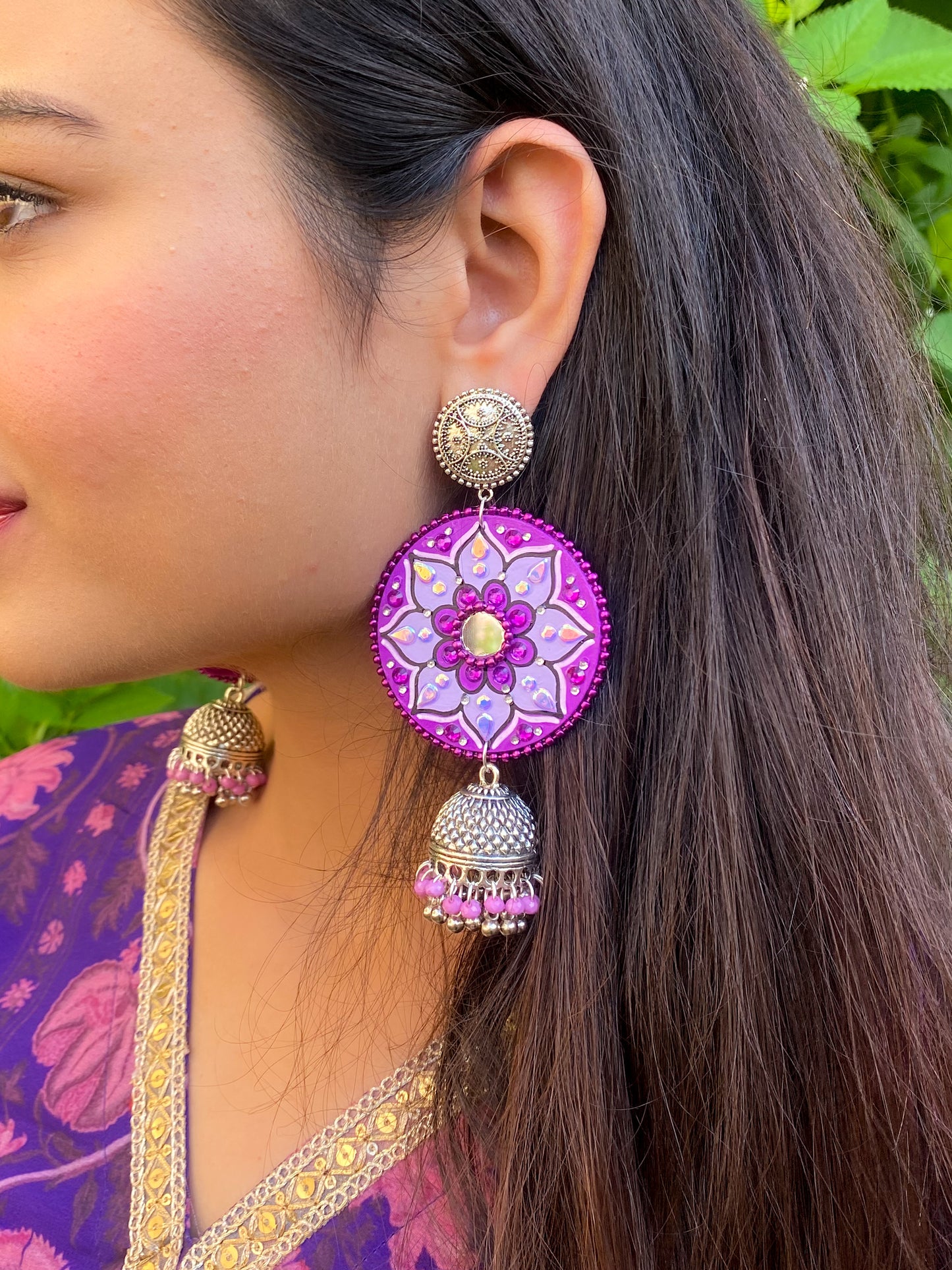 Classic Mandala Jhumka