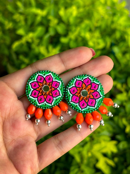 Mini Mandala Studs