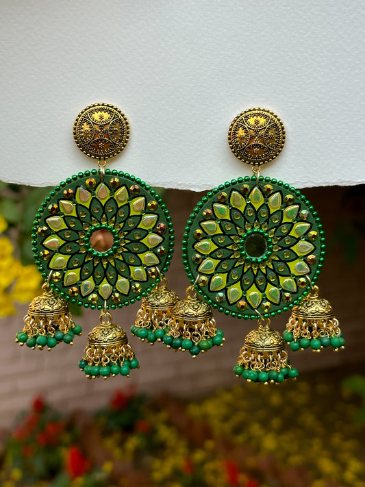 Mandala Jhumka