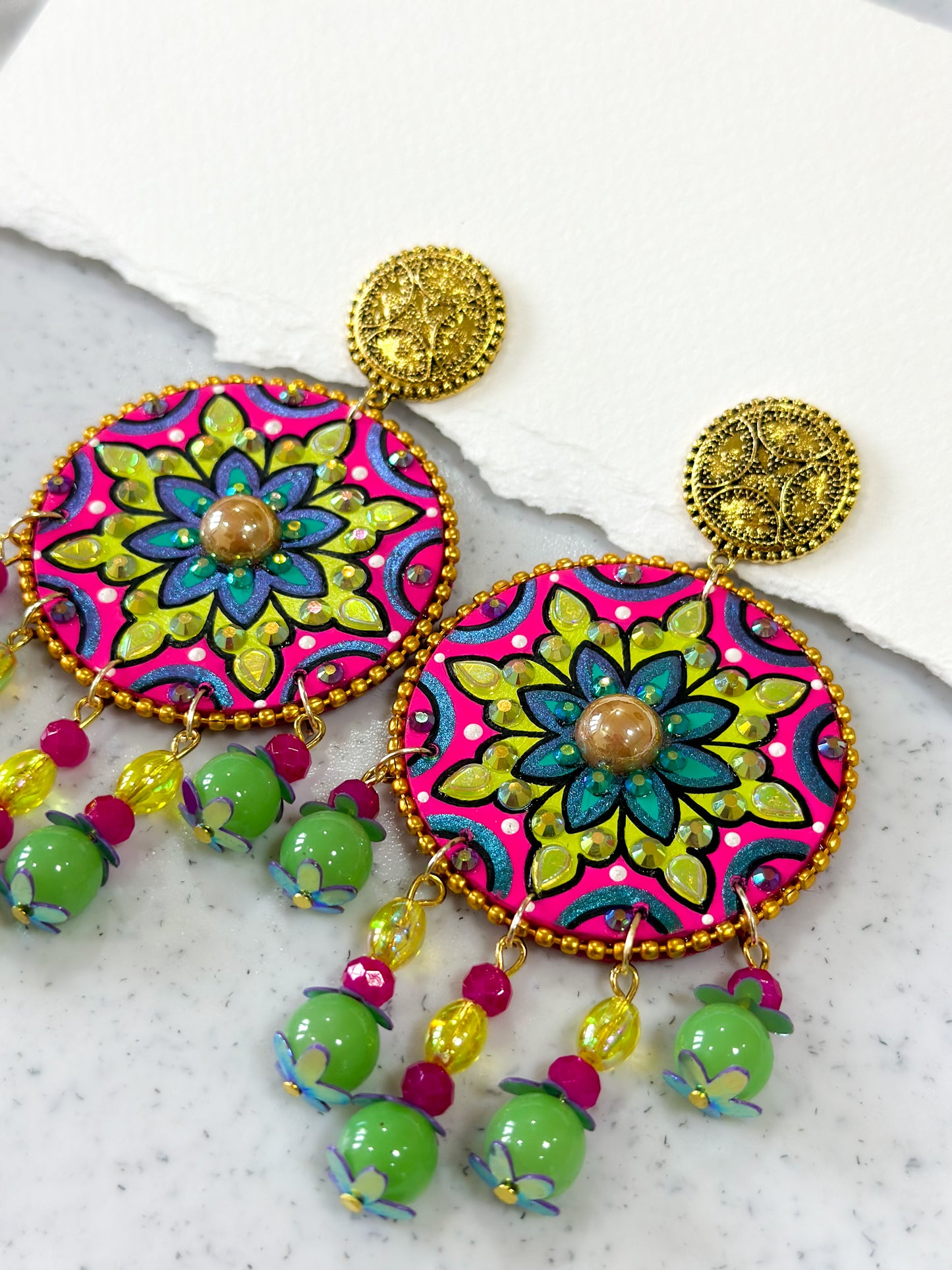 Mandala Earrings