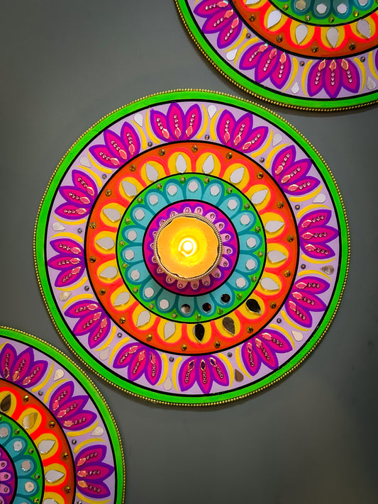 New Mandala Tealight Candle Holder