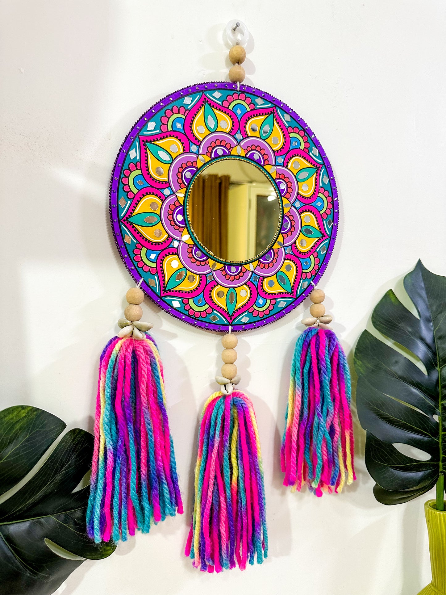 Mandala Mirror Wall Hanging