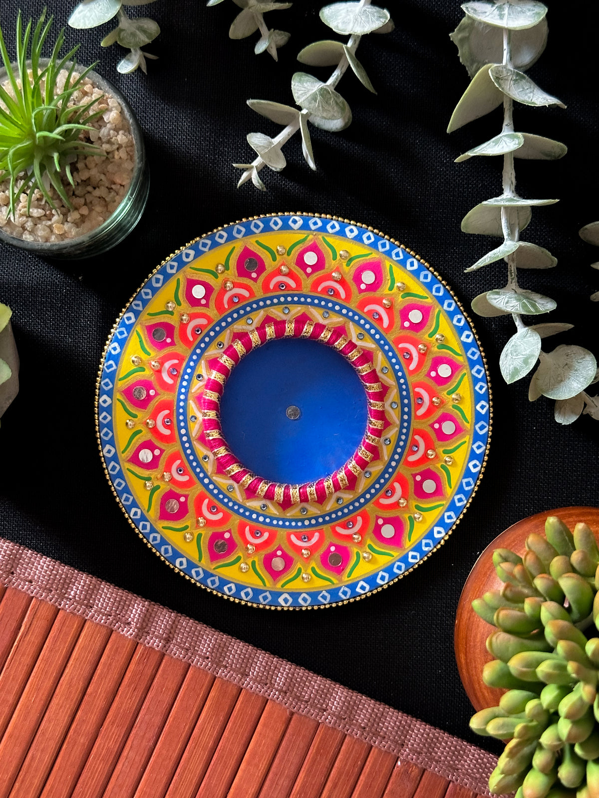 New Mandala Diya/Candle Holder