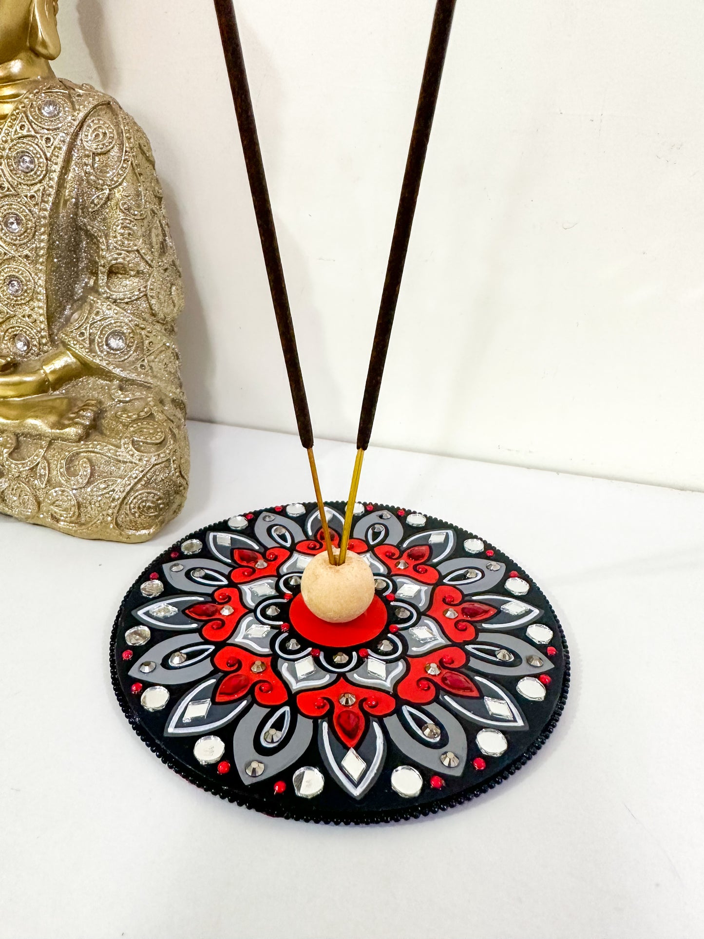 Mini Mandala Incense Stick Holder