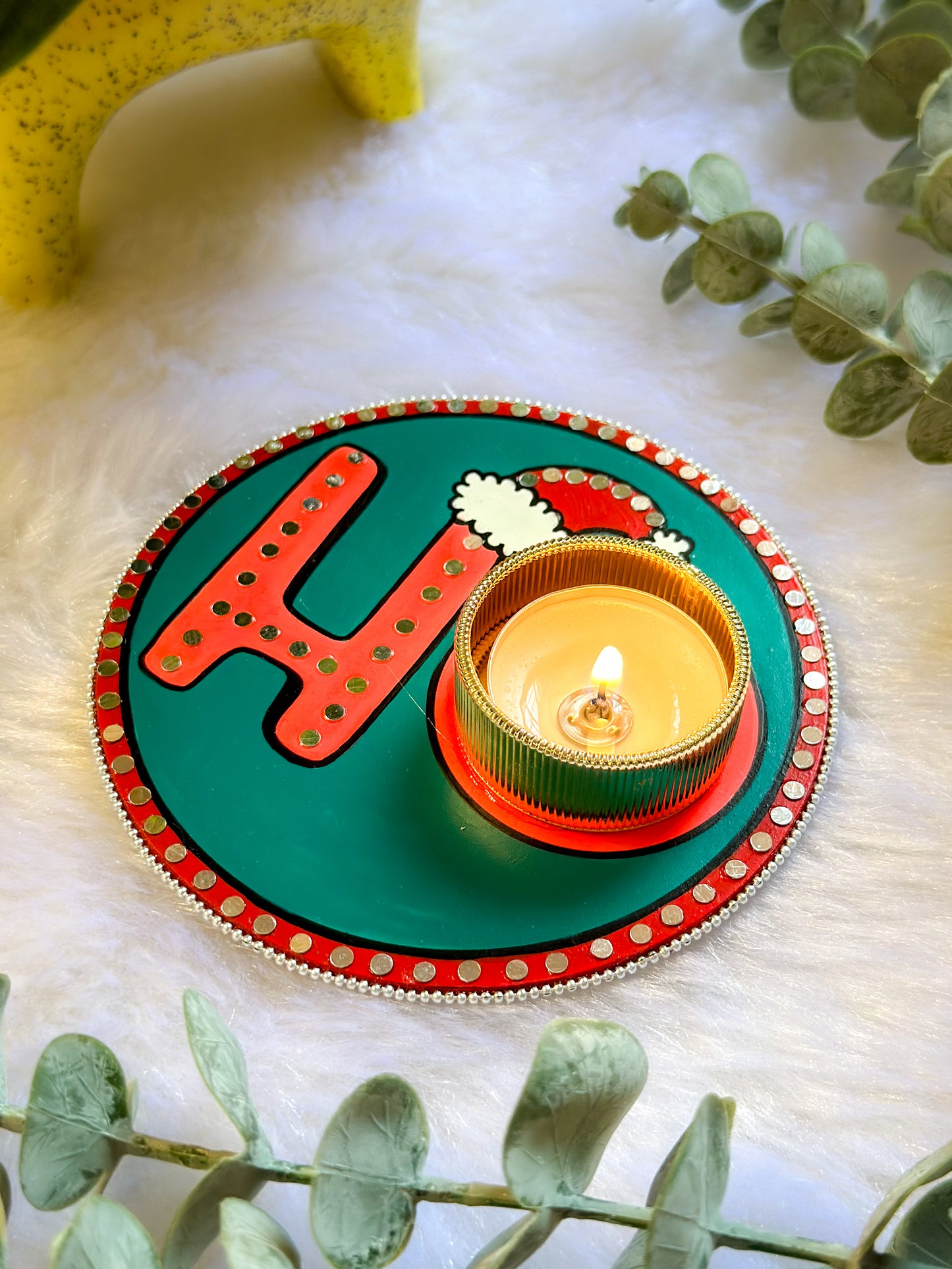 Christmas Tealight Candle Holder