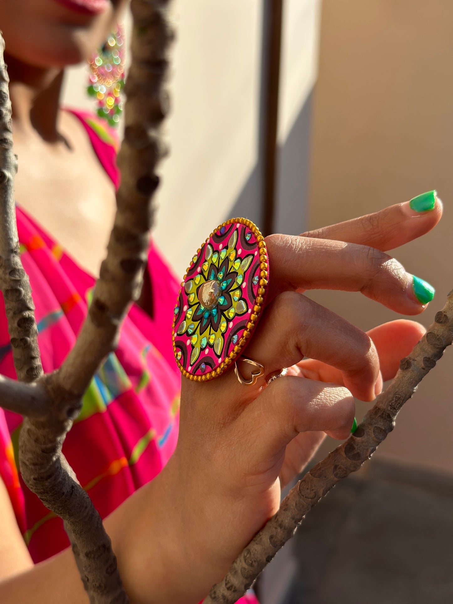 Jumbo Mandala Ring