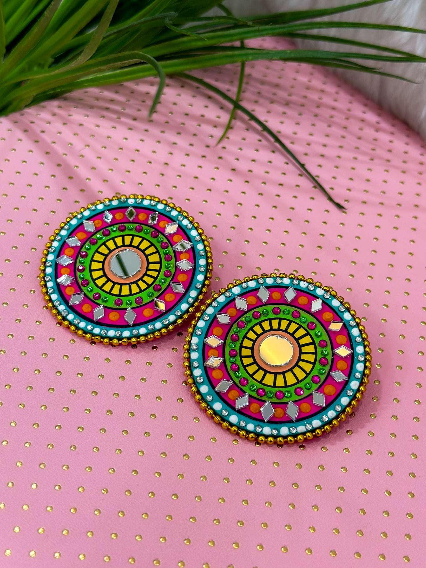 Mandala Studs