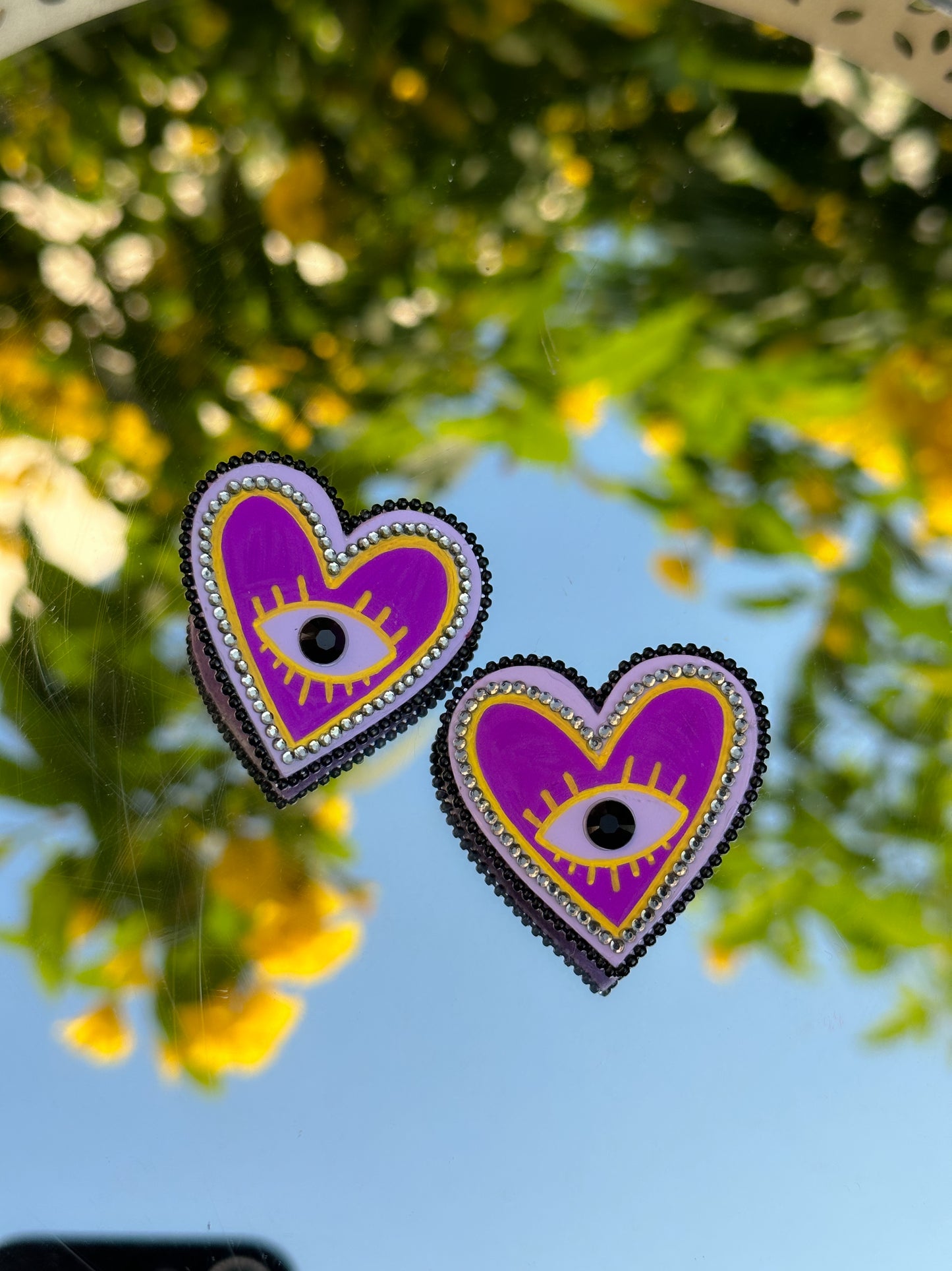 Heart Studs