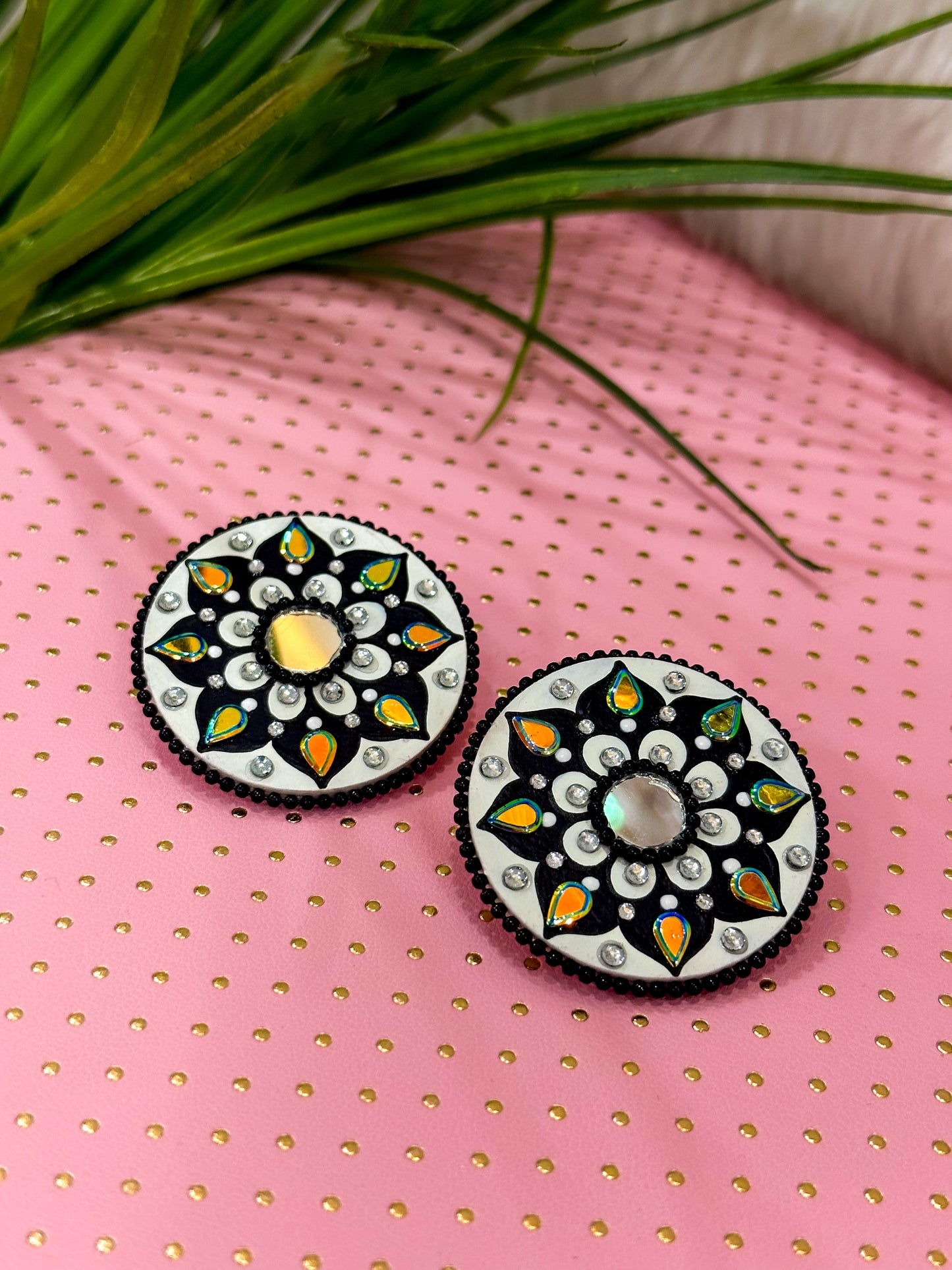 Mandala Studs