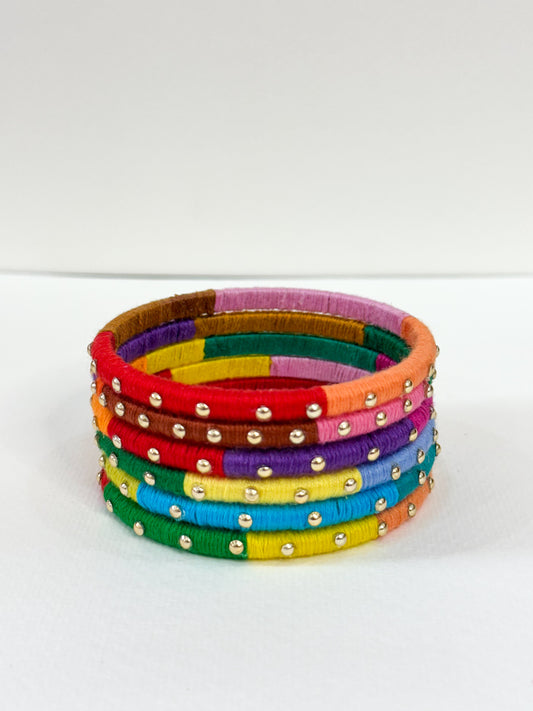 Bangle Set of 6 ( Random Colour )
