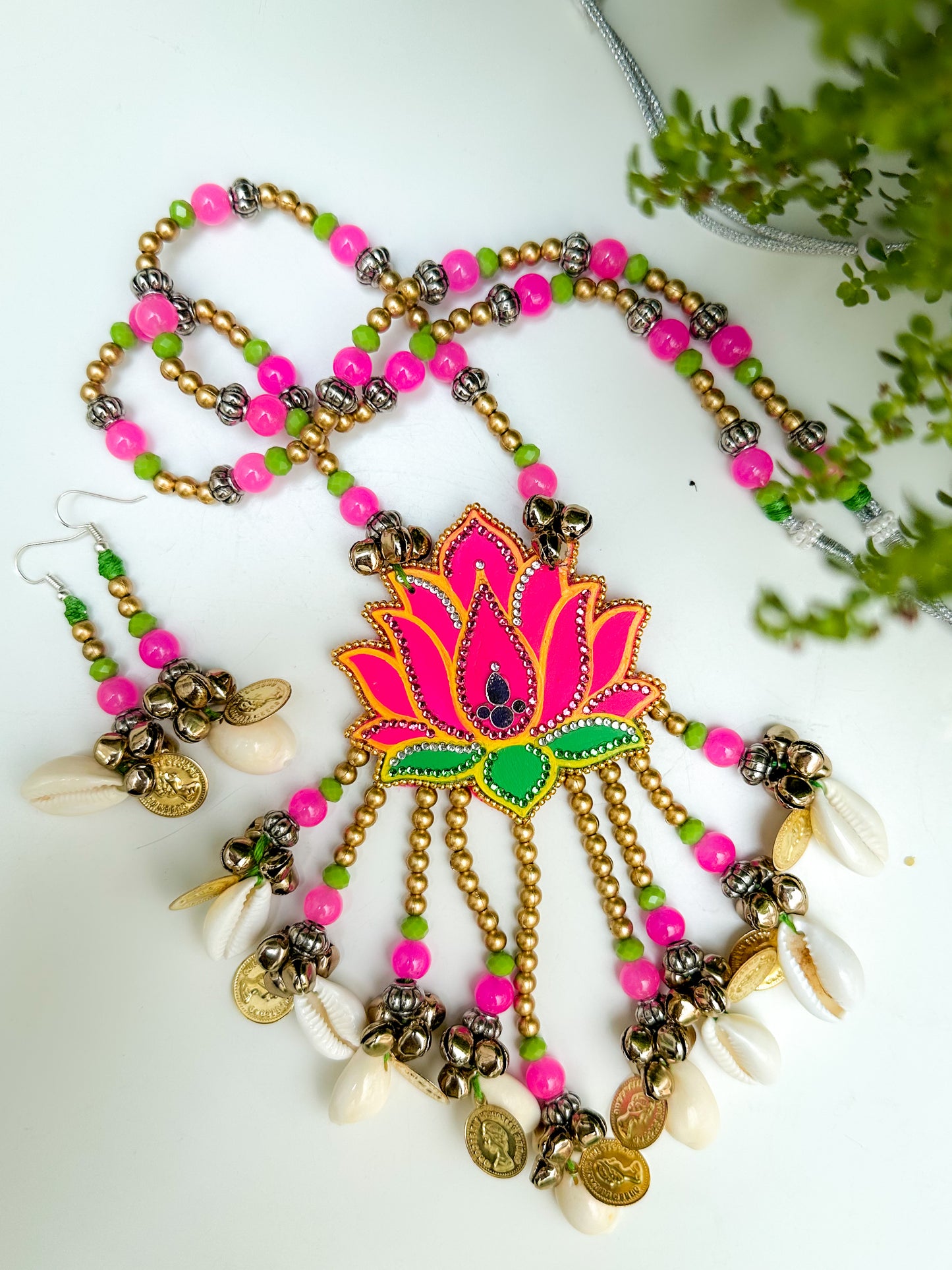 Lotus long Pendant