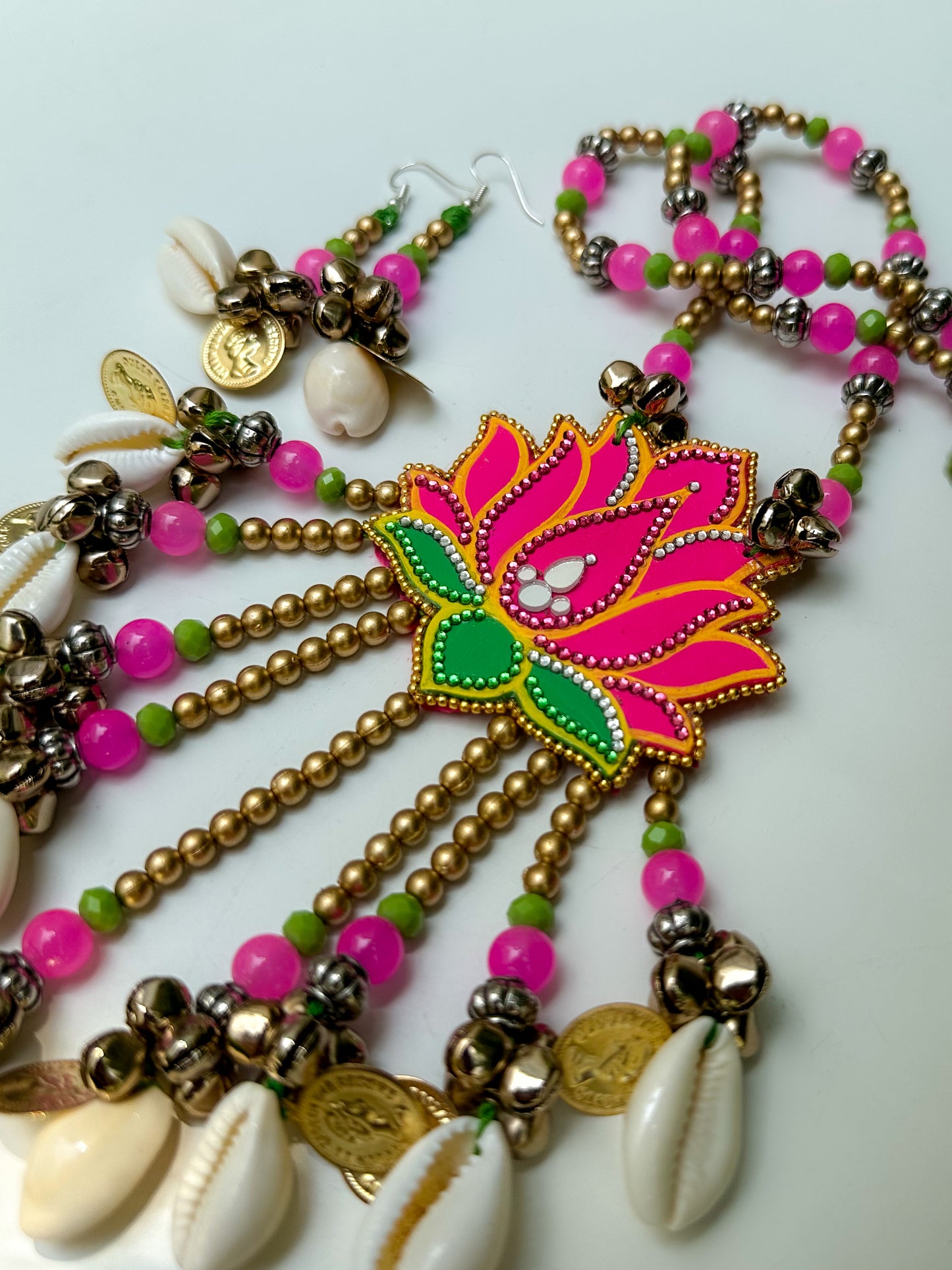 Lotus long Pendant