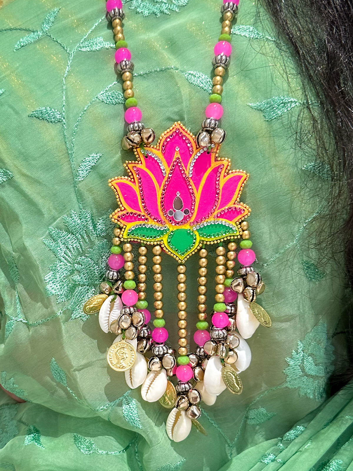Lotus long Pendant