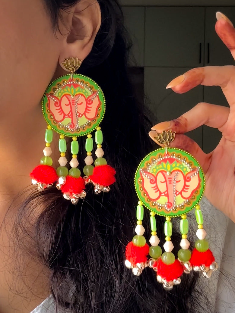 Ganpati Bappa Jhumka