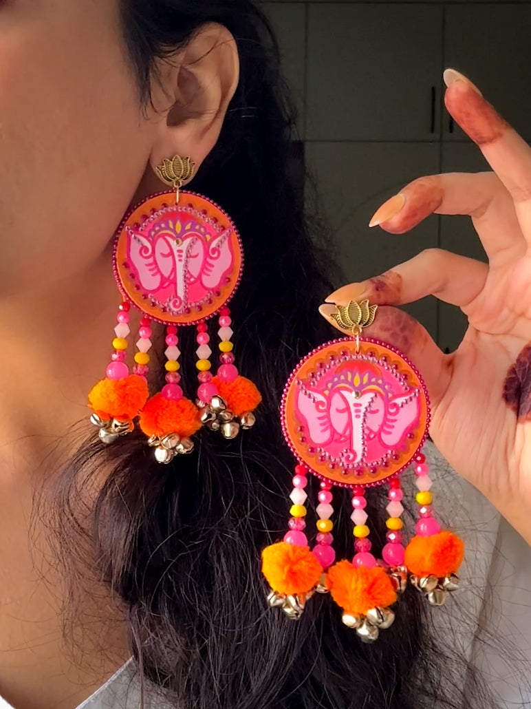 Ganpati Bappa Jhumka
