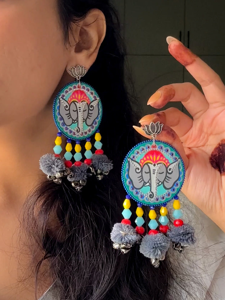Ganpati Bappa Jhumka